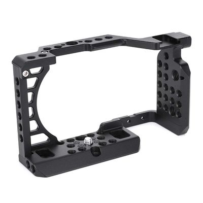 Acouto Camera Video Cage Accessory,Stable and Safe, Premium Material, Strong Extensibility, Helps Camera to Dissipate Heat, for A6000/A6100/A6300/A6400/A6500, Aluminium Alloy