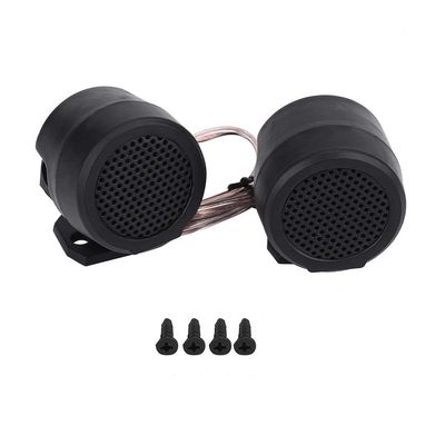 Phefop Car Tweeter Tweeter Car Audio Speaker Car Super Power Tweeter 2 Pieces 4 Ohm Plastic Material 12VDC 500W with Screws High Temperature Lightweight Voice Coil Easy