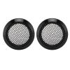 2Pcs 2.52in Universal Car Speaker Grills, Round Speaker Grill Mesh for Speaker Mounting & Home Audio, Car Speaker Cover (Black) view 1