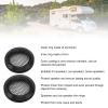2Pcs 2.52in Universal Car Speaker Grills, Round Speaker Grill Mesh for Speaker Mounting & Home Audio, Car Speaker Cover (Black) view 3