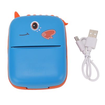 Hyuduo Portable Inkless Thermal Printer Bt Mini Size for Pocket Printer for Pictures Memos els