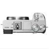 Sony a6400 Mirrorless 4K Video Camera with E PZ 16-50mm Lens (Silver) Bundle + Accessories (64Gb Memory Card, Wide Angle and Telephoto Lens, Spider Tripod, Gadget Bag and More) (Renewed) view 4