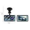 4Inch Touch Screen Dash Cam 1080P Car Dual Lens DVR Camera Driving Video Recorder Car Monitor Front and Rear Camera view 4