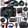Canon EOS 250D (Rebel SL3) DSLR Camera w/EF-S 18-55mm F/4-5.6 is STM Lens Bundle + Accessories (64Gb Memory Card, Wide Angle and Telephoto Lens, Spider Tripod, Gadget Bag and More) (Renewed) view 1