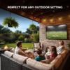 Titan G100 Mini 55 Inch Covered Patio Outdoor TV 4K UHD QLED IP65 - Google OS, Dolby Vision & Atmos, Onkyo Speakers - Thin Bezel - Weather Resistant - 2-Year Warranty & USA Assembled view 2