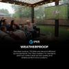 Titan G100 Mini 55 Inch Covered Patio Outdoor TV 4K UHD QLED IP65 - Google OS, Dolby Vision & Atmos, Onkyo Speakers - Thin Bezel - Weather Resistant - 2-Year Warranty & USA Assembled view 3