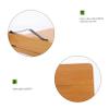 HOMSFOU Stable Laptop Desk Stand Bamboo Tablet Storage Rack Portable Notebook Computer Holder for Home Office School view 4