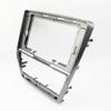Car Radio Frame 10.1Inch 2 Din Fascia Compatible with Octavia 2007-2014 Audio Stereo Panel Mounting Installation Dash Kit TrimAdapter(Silver) view 3