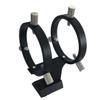Adjustable Finder Scope Bracket 50mm Aluminium 6-Point Screw Mount for Astronomical Telescope(Black) view 1