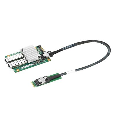 10G Dual-Port to SFF-8087/M.2 Ethernet Network Adapter (Mellanox X3 Based)