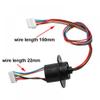 6CH 6-Way Conductive Slip Ring Motor Collector Ring 12.5mm Joint Compatible With Model Radar view 3