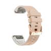 20MM Silicone Leather Strap For Garmin Fenix 8 E 43mm 7S 6s 5s Quick Installation Wristband(White,For Fenix 7S) view 4