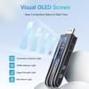 2026 Upgraded Wireless HDMI Transmitter and Receiver, WELUSOPU HDMI Wireless Extender 4K Decode Input 1080P Output, 2.4/5G, for Laptop PC TV Box to TV Monitor Projector for Home Church Office, 328FT view 3