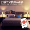 Smart Tracker Wallet for Men,Compatible with Android and iOS, Mens Wallet GPS Tracker Card Holder With Men Gift for Christmas. (Carbon Black) (Wallet, Brown) view 4