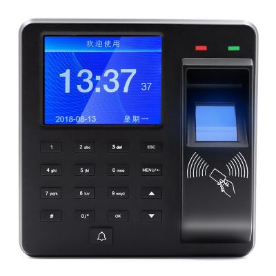 YHYWJHY M10 Fingerprint Access Lock Office Smart Password Card Attendance Access Control System Biometric Employee Attendance Machine for Offices, Factories, Hotels, Schools and More