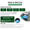 4G LTE Cellular Solar Powered Security Camera Wireless Outdoor, No WiFi Camera Built in SIM Card & Subscription Monthly Fee, 2 Way Talk, 355 Live View, 2K Color Night Vision, PIR Motion Sensor view 4