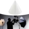 AsrMyjcx 360 Light Cone Light Photo Flash Diffuser Photography Lighting Diffuser for Jewelry Product Photography Photo Box, M view 2