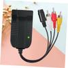 MERRYHAPY to S-Video Composite Video Converter for Analog Tvs and Monitors Compact and Lightweight Design for Home Entertainment and Conference Presentations view 4