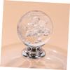 SWOOMEY 4set Bubble Ball Cabinet Door Handles Single Hole Drawer Knobs for Home Office White Modern Design view 2