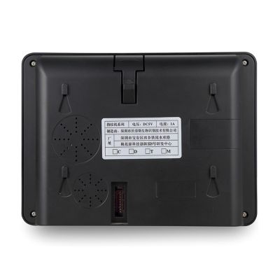 YHYWJHY Biometric Employee Attendance Machine Fingerprint Attendance Machine Time Clock for Small Businesses Fingerprint Scanner for Offices, Factories, Hotels, Schools and More(Standard)