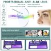 fadbon 6 Pack Fashion Reading Glasses for Women - Blue Light Blocking Square Readers Anti Eyestrain Eyeglasses Spring Hinge(6 Pack Mix,2.25,x) view 4