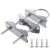 Heavy Duty Pole to Pole Mount -Stainless Steel - Antenna Mast to Mast Bracket (U Antenna Pipe clamp, 1 Set Pack) view 1