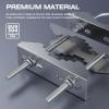 Heavy Duty Pole to Pole Mount -Stainless Steel - Antenna Mast to Mast Bracket (U Antenna Pipe clamp, 1 Set Pack) view 3