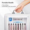 NUHGFTYBF Rechargeable Mobile Phone Charging Cabinet,w/USB Charging Ports & Lock,Wall-Mounted Cell Mobile Phone Organizer, Multi Compartment Mobile Phone Storage Box,36 Slots view 3