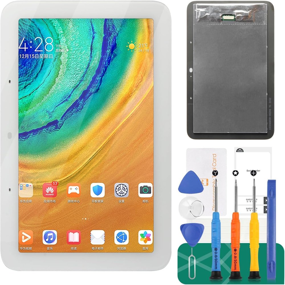for 1nd Generation Google Home Nest Hub Screen Replacement for Google Nest Hub LCD Display Touch Screen Digitizer Assembly Replacement for Google Home Nest Hub/Nest Hub Screen Repair White 7"