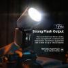 NEEWER Z2PRO-N 2.4G TTL Round Head Flash Speedlite Compatible with Nikon view 2