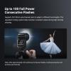 NEEWER Z2PRO-N 2.4G TTL Round Head Flash Speedlite Compatible with Nikon view 3