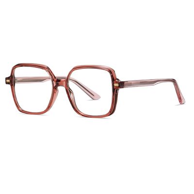 bullabulling Blue Light Reading Glasses for Women Fashion Sqaure Computer Glasses Bluelight Blocking Reader (pink)