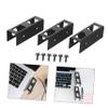 HOMSFOU Computer Lap Desk Laptop Riser for Desk Under Laptop Mount Storage Tray Space-Saving Study Accessory view 2