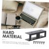 HOMSFOU Computer Lap Desk Laptop Riser for Desk Under Laptop Mount Storage Tray Space-Saving Study Accessory view 4