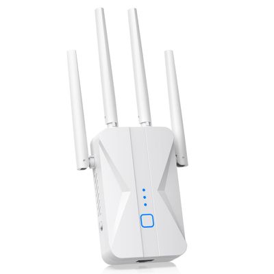 WiFi Extender Signal Booster, 2026 WiFi Extender AC1200Mbps Dual Band (5.8GHz/2.4GHz), WiFi Booster with Ethernet Port for Home Covers up to 10000 Sq.ft, Compatible with More Devices
