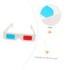 Mikikit 100pcs Anaglyph Cardboard Glasses Theater Glasses Movie Disposable Paper view 4