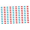 Yardenfun 100pcs Disposable Anaglyph Cardboard Glasses for Movies Video Games and Home Theater Lightweight Portable Paper Glasses for Boys and Girls and Adults view 1