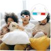 Yardenfun 100pcs Disposable Anaglyph Cardboard Glasses for Movies Video Games and Home Theater Lightweight Portable Paper Glasses for Boys and Girls and Adults view 2