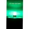 Y DIANS Led Rotating Beacon Strobe Light Waterproof Industrial Hazard Flash Emergency Security Siren Warning Light with 120dB Buzzer for Port Ship Vehicle Heavy Equipment Green AC110V view 3