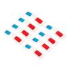 LIFKICH 100pcs Stereoscopic Glasses for Movies Paper Glasses Anaglyph Cardboard Easy to Carry view 1