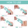 Tellegloww 6 Pcs 130 dB Personal Safety Alarm for Women, Macarons, Snap view 3