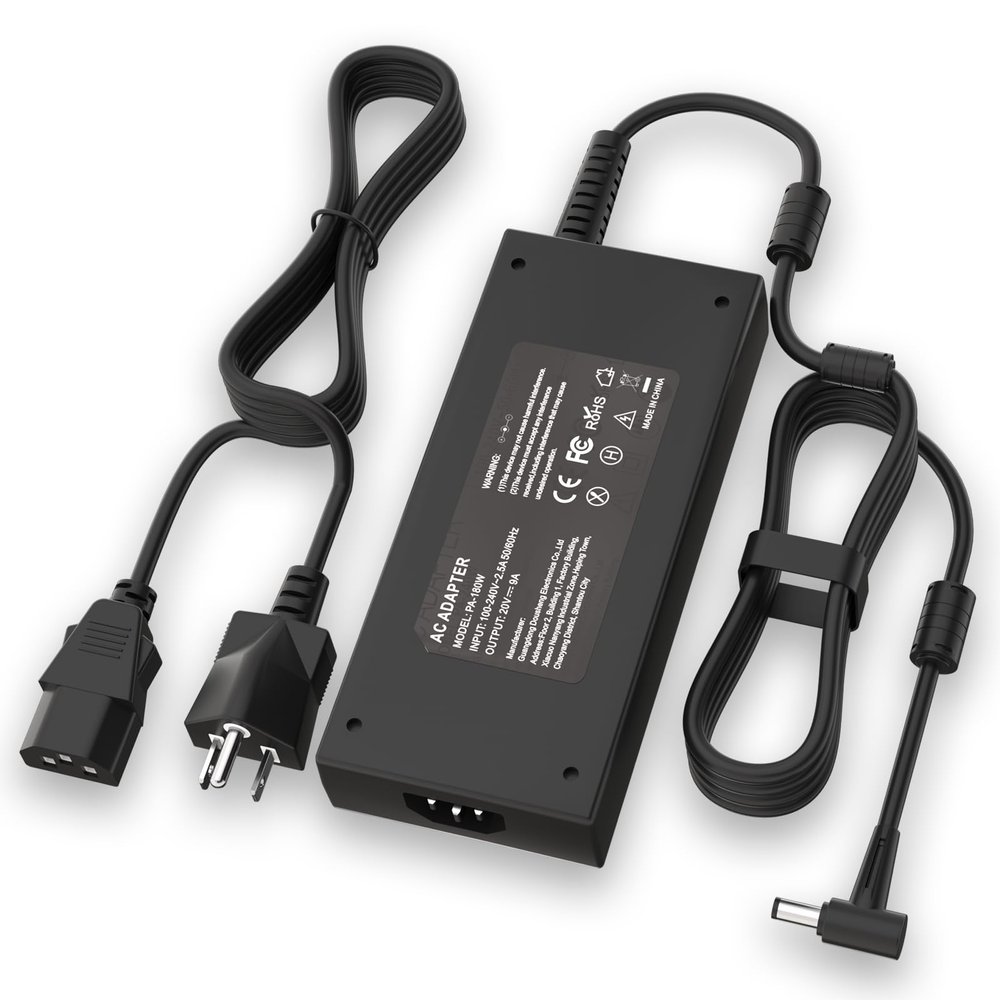 180W Charger for Msi Cyborg 15 14-Fit for Katana GF76 GF66 Gaming Laptop-Creator M16 Z16 Charger Replacement for Msi Gaming Laptop