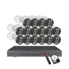 QDVOPHZA 4K 16CH POE Outdoor Video Surveillance CCTV Camera Security System Kit Surveillance Cameras Set Home(None,16CH NVR 8CAMERA_U/S) view 1