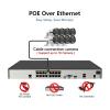 QDVOPHZA 4K 16CH POE Outdoor Video Surveillance CCTV Camera Security System Kit Surveillance Cameras Set Home(None,16CH NVR 8CAMERA_U/S) view 3