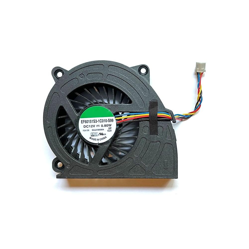 Cooling Fan EF60151S3-1C010-S99 EAL61800804 DC12V 0.80W 4PIN New