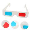 SECFOU 100pcs Anaglyph Cardboard Glasses for Movies Videos and Games Red Blue Disposable Frames for Adults Comfortable and Stylish Viewing Experience view 4