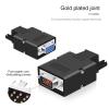 1PC VGA 3+9 Solderless Connector 15Pin 3+6 Breakout Terminal Joint Weld-Free DB15 3-Row Male Female Computer Monitor Projector(3 6 Female Screw) view 3