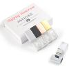 10Pack Custom Your Wedding Crystal USB 3.0 Flash Drive for Storing Photo/Video, 4GB High-Speed Pendrive with Colourful LED Light Used in Photography/Wedding Day- Printing Personalized Words or Logo view 1