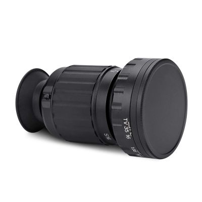 JTLB HD Viewfinder with 11x Magnification and Multi-Coated Optical Elements, Durable Telescopic Design for Aspect Ratio Ring, Anamorphic Film, Suitable for 1/2 Inch