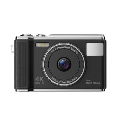 4K UHD 50MP Digital Camera, 16x Digital Zoom Anti Shake 2.8" Screen Vlogging Camera, Portable Compact for Teens Adults